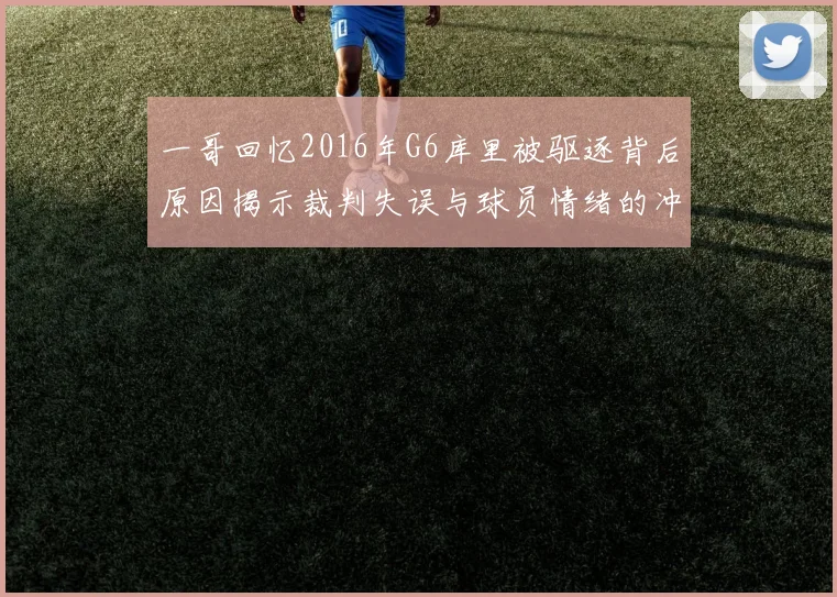 一哥回忆2016年G6库里被驱逐背后原因揭示裁判失误与球员情绪的冲突